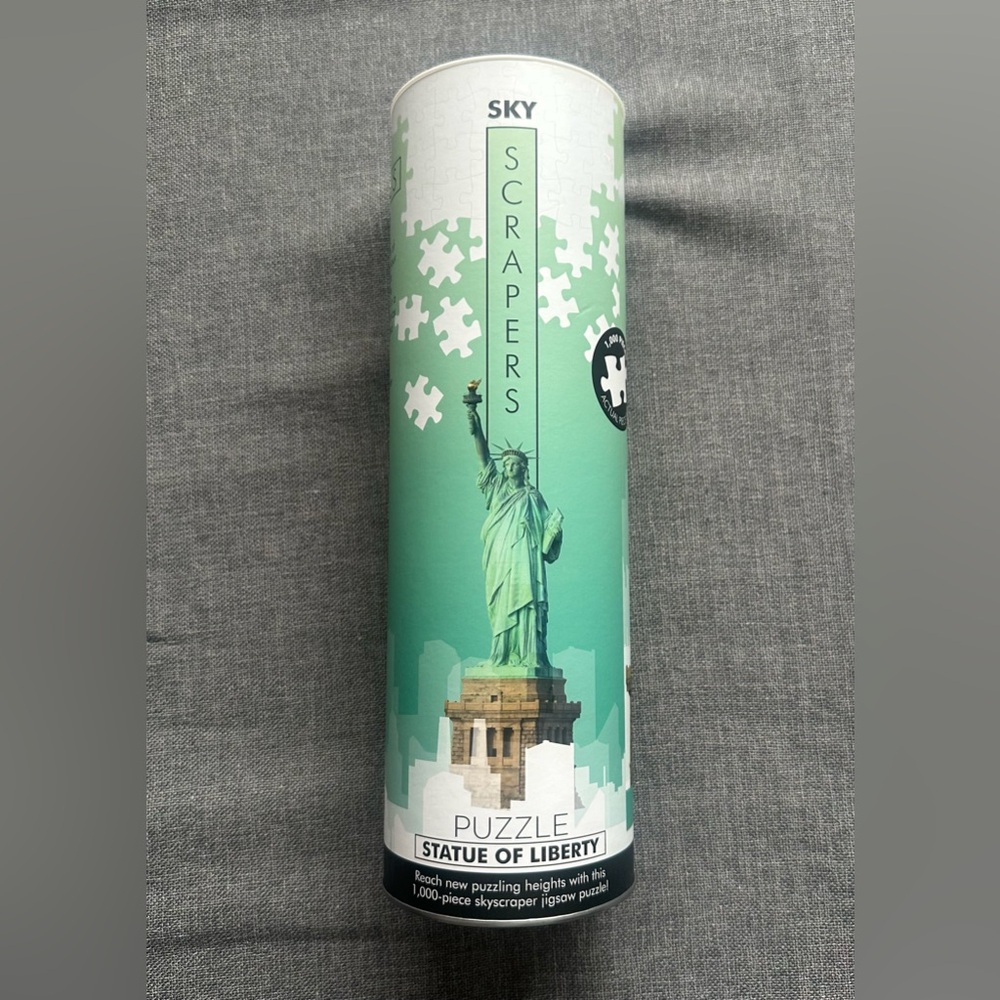 Professor Puzzle Sky Scrapers Statue Of Liberty Puzzle New